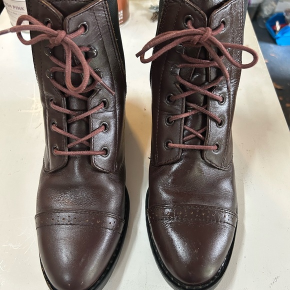Smoky Mountain Lace Up Paddock Riding Boots Size 5 - Picture 1 of 7